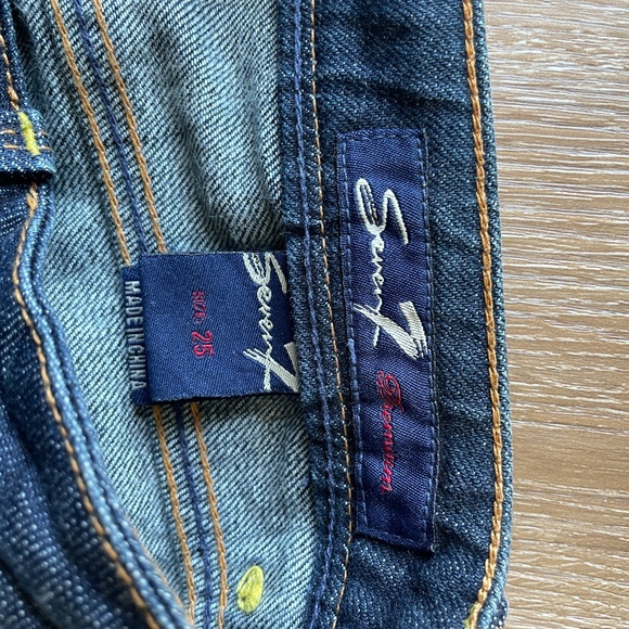 Low Rise Seven7 Jeans- Size 25 - Picture 5 of 7